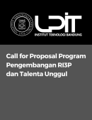 Call for Proposal Program Pengembangan RI3P dan Talenta Unggul